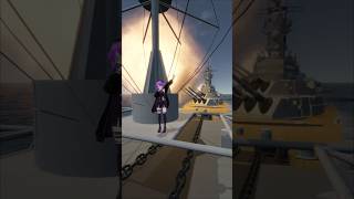 【boat boy dance】戦艦ミズーリの上で踊ってみた！【#vrchat #vtuber #shorts #夜の踊り子 】
