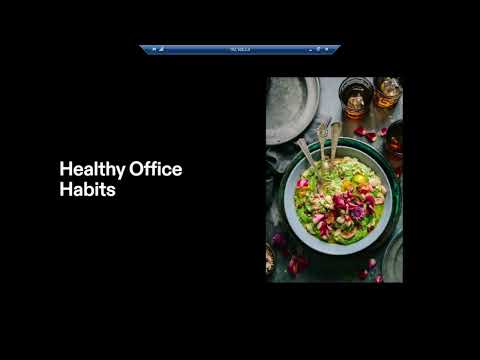 Healthy Office Habits | Healthy Office Habits: Exercise and Healthy Eating |