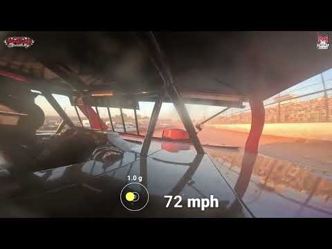 #00 Cason Harris - USRA B-Mod - 7-6-2024 Tri-State Speedway - In Car Camera - dirt track racing video image