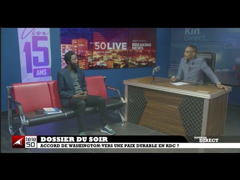 ACCORD DE WASHINGTON : VERS UNE PAIX DURABLE EN RDC ?