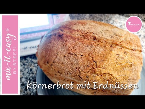 Körnerbrot mit Erdnüssen | Thermomix® TM6 | mix-it-easy by Steffi®