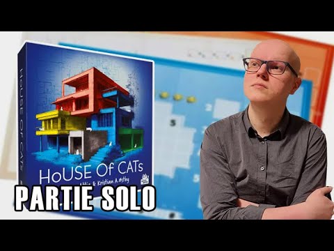 HOUSE OF CATS - Le Roll & Write qu'il vous faut ... ou pas ! - Partie SOLO & AVIS
