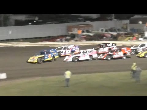 Gateway Bound Modified Heavy Hitters Square Off In The 2023 Shiverfest at Lee County Speedway! - dirt track racing video image