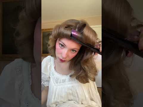 How to style vintage ish bangs