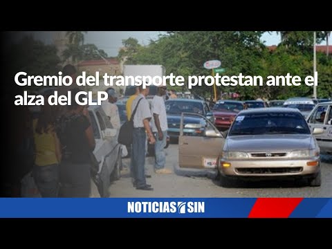 Gremio transporte protestan ante aumento del GLP