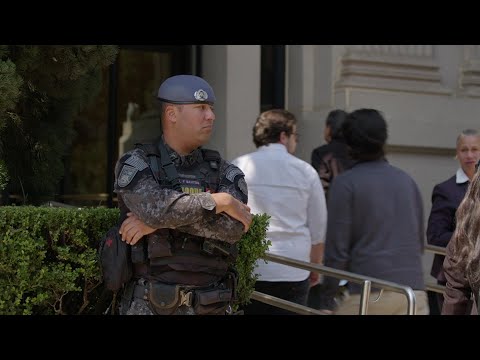 Brazil federal police deployed in Sao Paulo during anti-crime operation | AFP