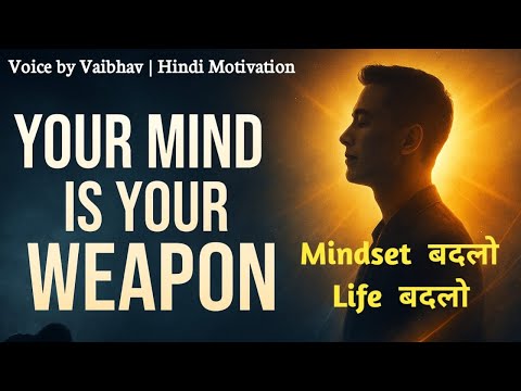 Your Mind is Your Weapon 💭 | Mindset बदलो, Life बदलो | Mental Strength & Motivation in Hindi