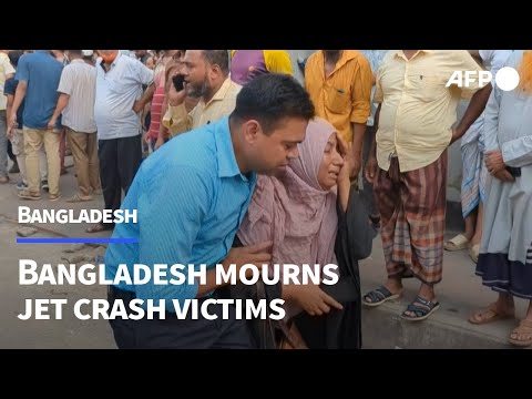 Bangladesh mourns as toll from jet crash at school hits 27 | AFP