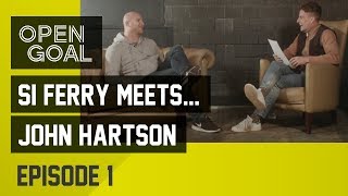 Si Ferry Meets. John Hartson Ep 1 – Arsenal, West Ham, Crazy Gang, Rangers Medical, Joining Celtic