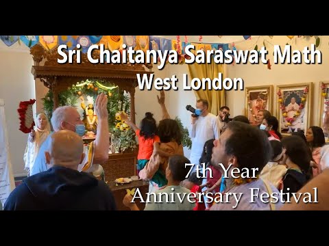 Sri Chaitanya Saraswat Math West London 7th Year Anniversary Festival
