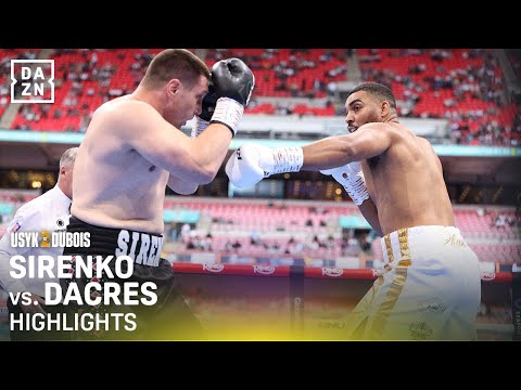 BIG UPSET! Vladyslav Sirenko vs. Solomon Dacres Fight Highlights