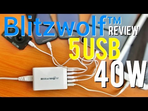 40W 5-Port USB BlitzWolf Charger Review - UCjQ-YHwNTbUQLVzZQFjsDsQ