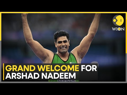 Pakistan: Grand welcome for Olympian Arshad Nadeem | World News | WION