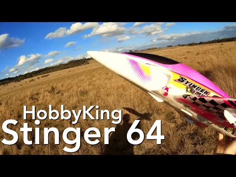 Hobbyking Stinger 64 Mk2. 2200 Nano First Flight! - UChaB9zgXla8Q8a0EqG-3GQg