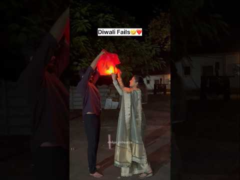 Diwali end with this 🤣🤣 #diwali2025 #comedy #comedydiwali #skylantern #skylanterns #fails
