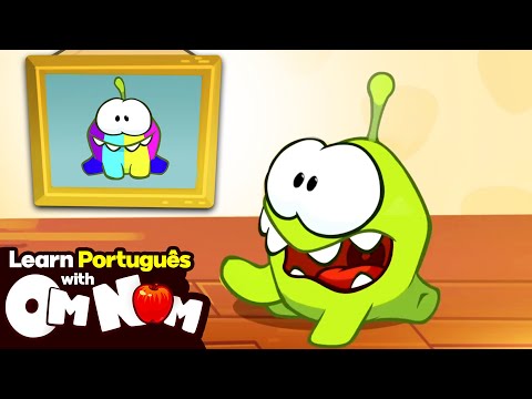 Compilação Educativa Om Nom 🎨 Aprenda Cores | Educação pré-escolar | Aprenda Com Om Nom