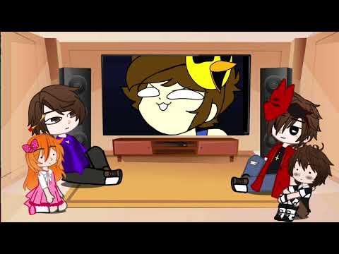 Gachaclub - Past Afton Family React to - michael afton & Tormentor - *meme* (FNAF/Afton Family)