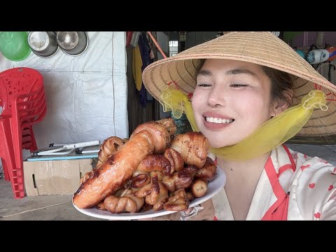 Cô Năm Cà Mau : Lòng Khìa Nước Dừa 🌴Món Hao Cơm Tốn Bia Rượu Dễ Làm Lâu Thời Gian