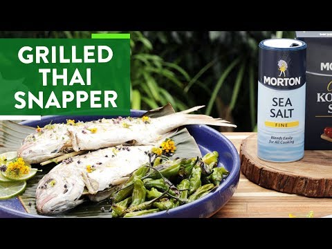 Thai Snapper with Grilled Shishito Peppers | Nyesha Arrington