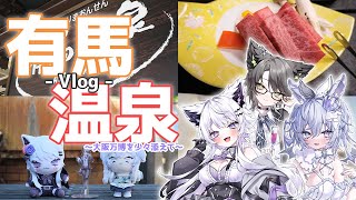 【Vlog｜実写】大阪万博と有馬温泉で癒し旅！VTuberとモデレーターのメンタル回復ツアー【Vtuber｜#羽瑠流ウル】