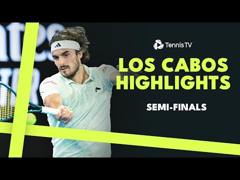 Zverev vs Thompson Midnight Marathon; Tsitsipas vs Ruud | Los Cabos 2024 Semi-Final Highlights