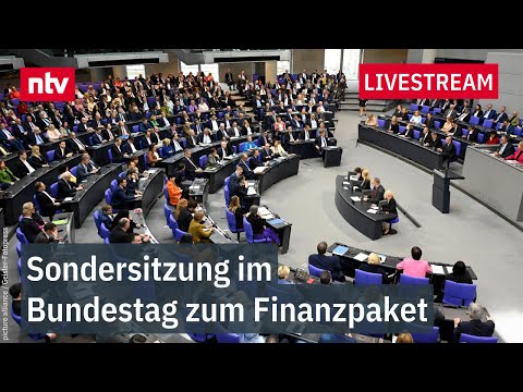 LIVE: Bundestag stimmt über Milliardenpaket ab