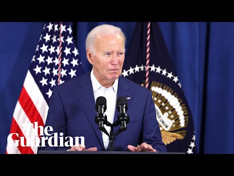 Joe Biden makes statement following Trump rally shooting – watch live