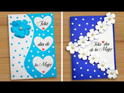 2 Tarjetas para el DÍA DE LA MADRE/MUJER🌺 Mother's Day Card🌹Lindas Tarjetas para mamá💖