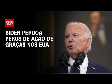 Biden perdoa perus de Ação de Graças nos EUA | BASTIDORES CNN