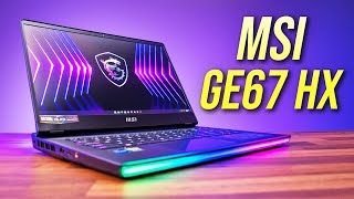 Vido-Test : MSI GE67 HX Review - 240Hz OLED is HERE! ?
