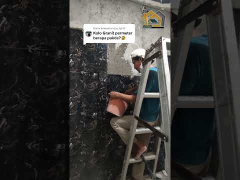 200 rebu itu bongkar yang lama ganti granit baru yaah😁#granit #konstruksi #inspirasi #fyp #shorts