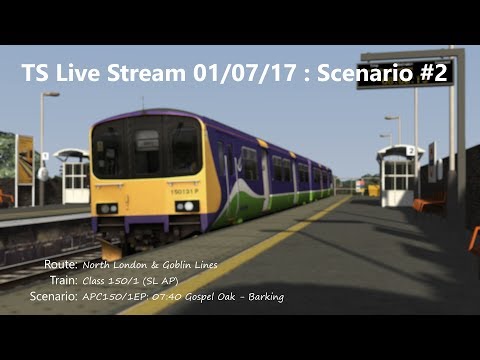 APC150/1EP: 07:40 Gospel Oak - Barking (Livestream 01/07/17)