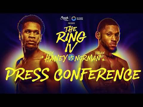 Devin Haney vs Brian Norman Jr.  | KICK-OFF PRESS CONFERENCE