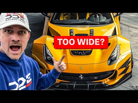 Customizing Ferrari F12 with Twin Turbos: The Ultimate Body Kit Project