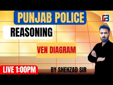 PSSSB VENN DIAGRAM || BASIC CONCEPT  ||REASONING FOR PUNJAB POLICE |PUNJAB POLICE-VDO-CLERK