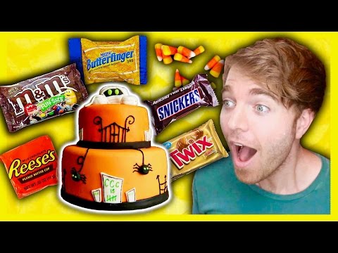 GIANT HALLOWEEN CANDY CAKE - UCV9_KinVpV-snHe3C3n1hvA