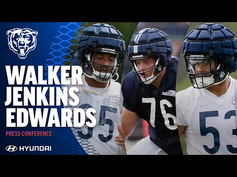 Walker, Jenkins, Edwards on competing at the highest level | Chicago Bears video clip