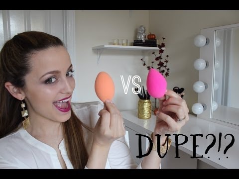 Real Techniques Miracle Complexion Sponge VS. Beauty Blender (Review/Demo) - UC8v4vz_n2rys6Yxpj8LuOBA