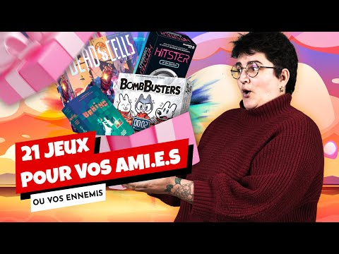 LES JEUX DE SOCIÉTÉ A OFFRIR A VOS POTES (et un peu pour vous aussi)