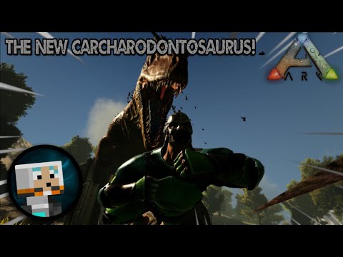 Taming the NEW CARCHARODONTOSAURUS was a BAD IDEA! - Ark survival evolved