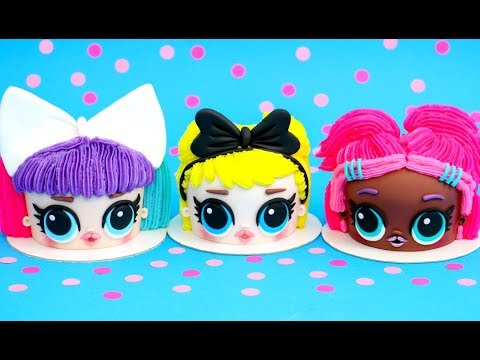 How To Make Adorable LOL Mini Cakes / Cupcakes by Cakes StepbyStep - UCjA7GKp_yxbtw896DCpLHmQ