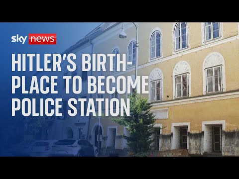 Adolf Hitler's birthplace remodelled as police station
