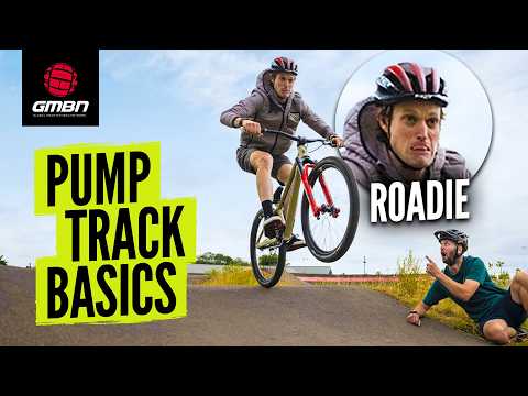 How To Ride A Pump Track | GMBN Teaches GCN MTB Skills