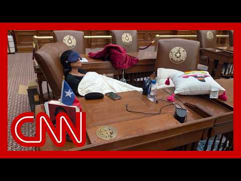 Texas Dem spends night on House floor after refusing 'permission slip'