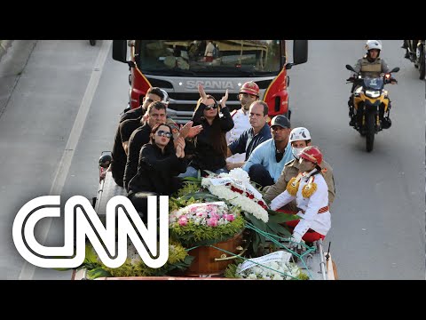 Fãs e familiares se despedem de Marília Mendonça | Jornal da CNN