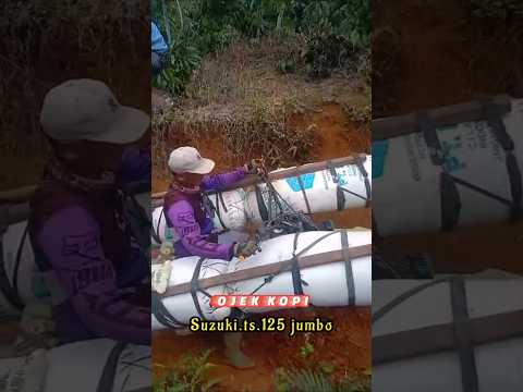 OJEK KOPI MUATAN BERAT Mesin Suzuki, ts 125 Jumbo#shorts
