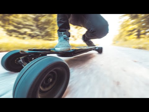 EXTREMELY SMOOTH Airless Rubber Electric Skateboard Wheels