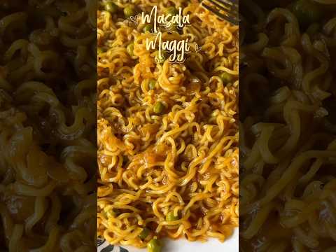 Masala Maggi🍜 #maggi #maggirecipe #foodvlog #foodie #explorepage #foodlover #recipe #tasty #fypage