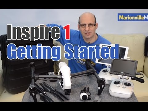 DJI Inspire 1 Setup & Demo inc. Overview of Features of the App - UCg7KMrS12P2nmOIjOHjgZEA