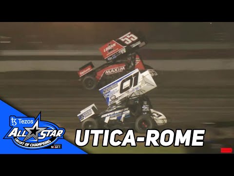 Locals Take On ASCoC | 2023 Tezos All Star Sprints at Utica-Rome Speedway - dirt track racing video image